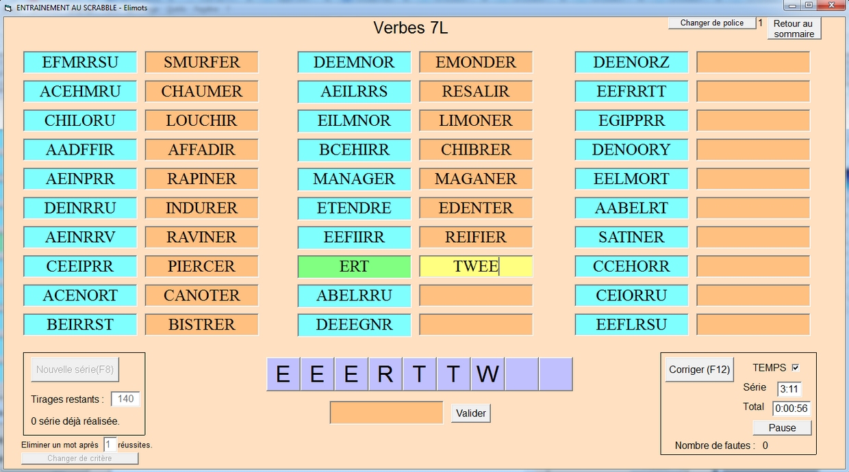 Dictionnaire du Scrabble en ligne - Vérifiez vos mots avec l'ODS 8